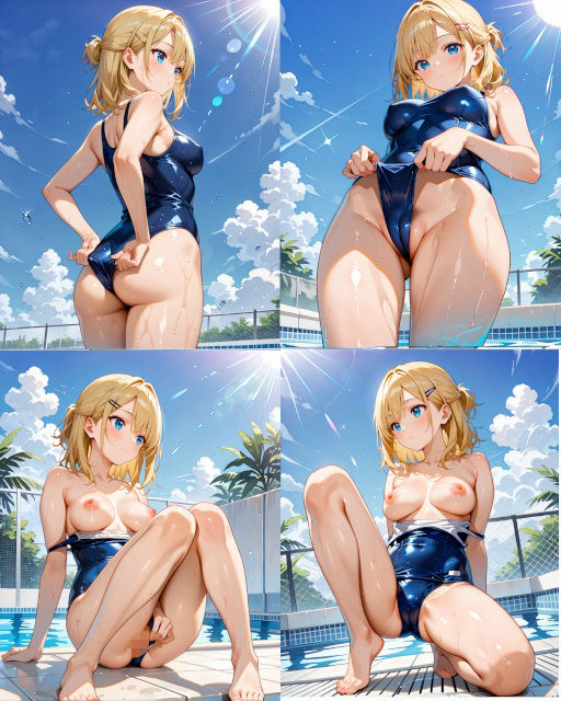 スク水図鑑-Vol.1- - サンプル画像 2