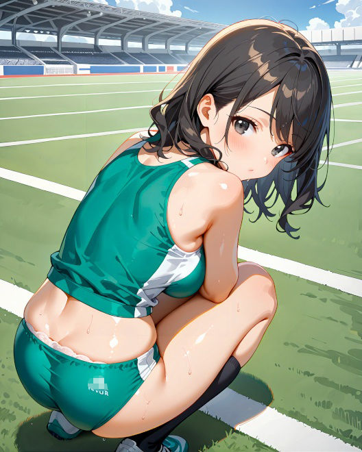 ユニフォームの下の秘密 -陸上少女編- - サンプル画像 3