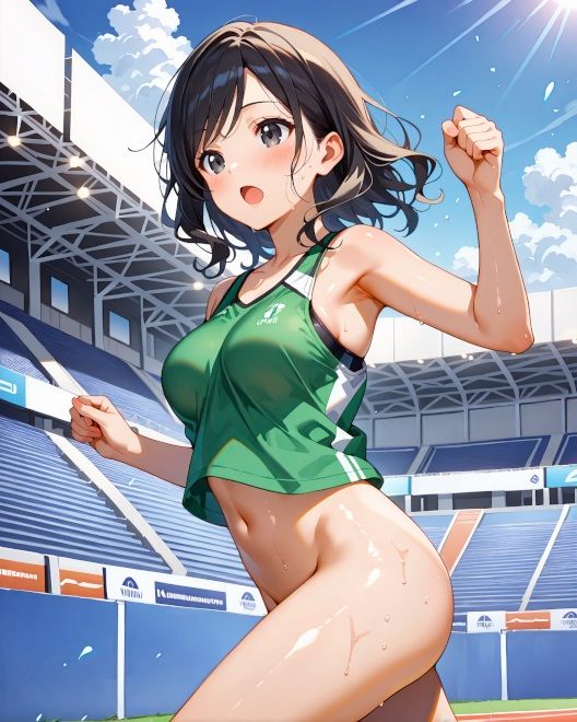 ユニフォームの下の秘密 -陸上少女編- - サンプル画像 8
