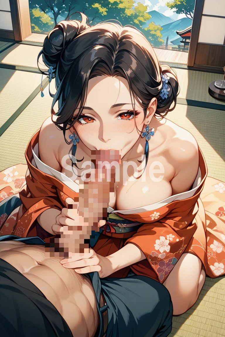 女将の秘密を見た夜 〜常連客に抱かれる宿〜 - サンプル画像 1