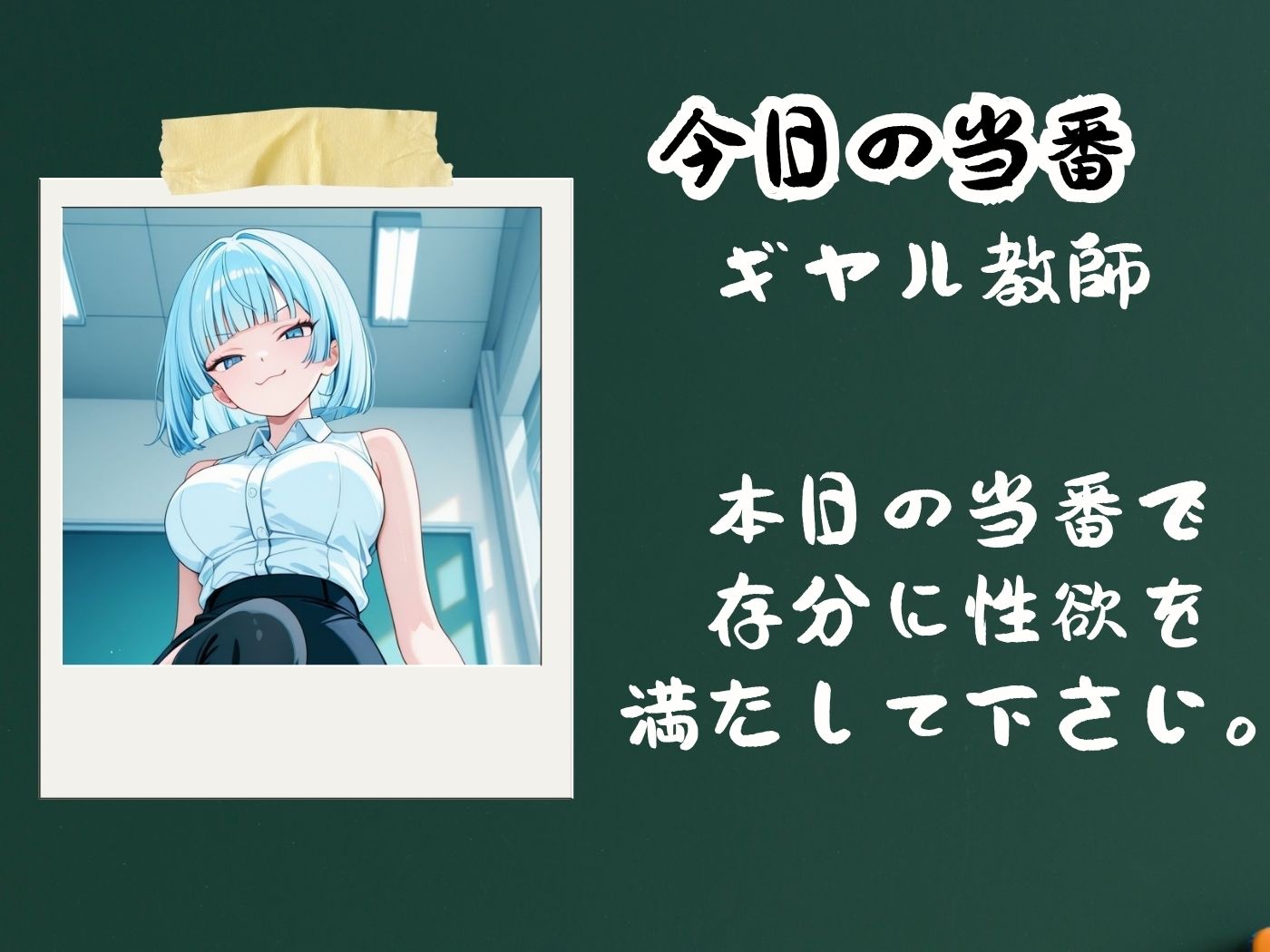 今日の性直担当は君達だ〜教育実習生×ギャル〜 - サンプル画像 2