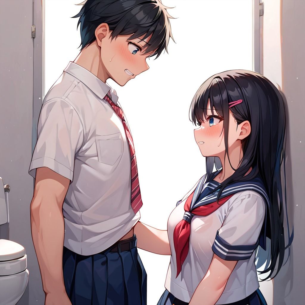 どこでもヤリたがる  変態JK - サンプル画像 1