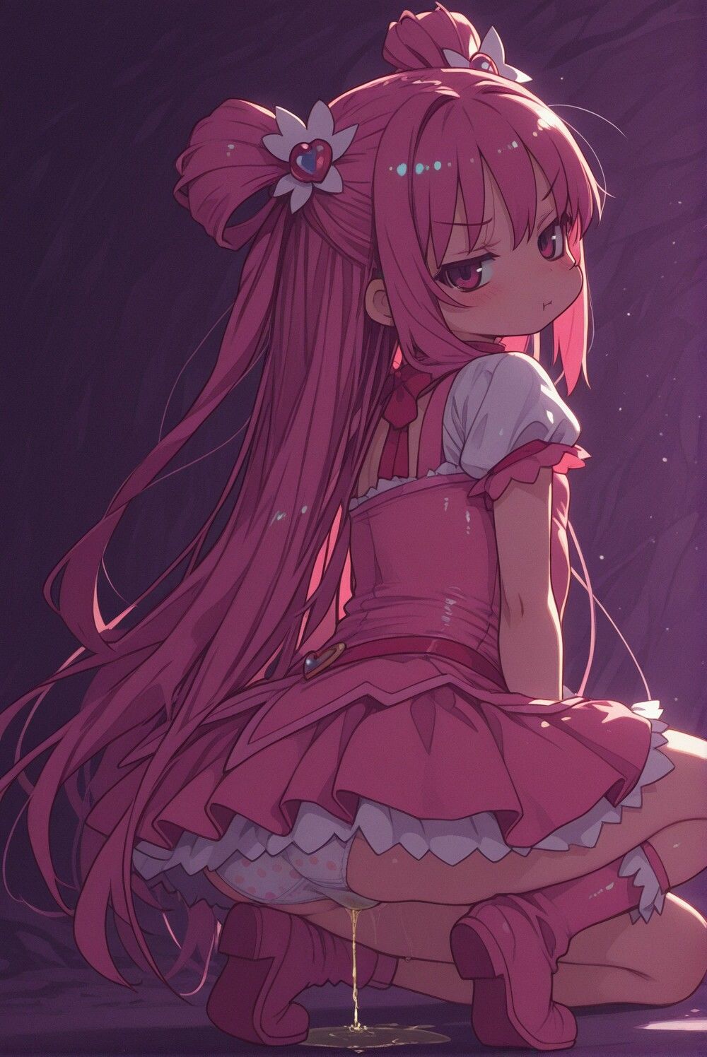 おもらしマジカルガール - サンプル画像 1