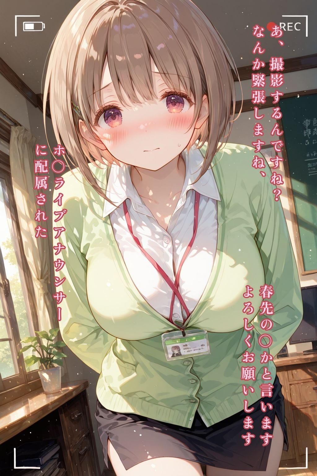 COVER女子社員春先のどか - サンプル画像 1