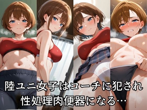 陸ユニでコーチに犯●れる女子校生 - サンプル画像 1
