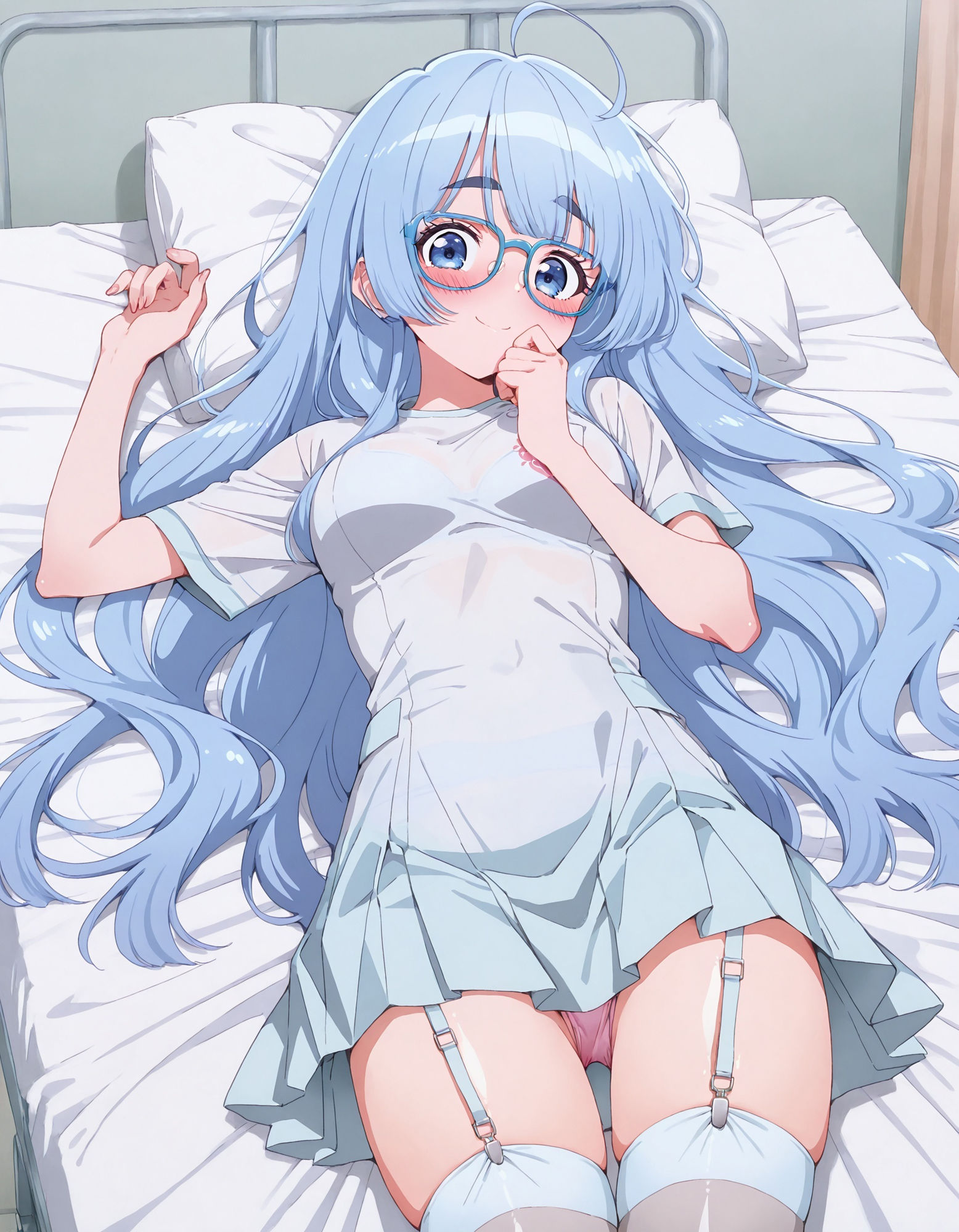 紫〇寺清葉のパンチラ〜ナース服編〜 - サンプル画像 6