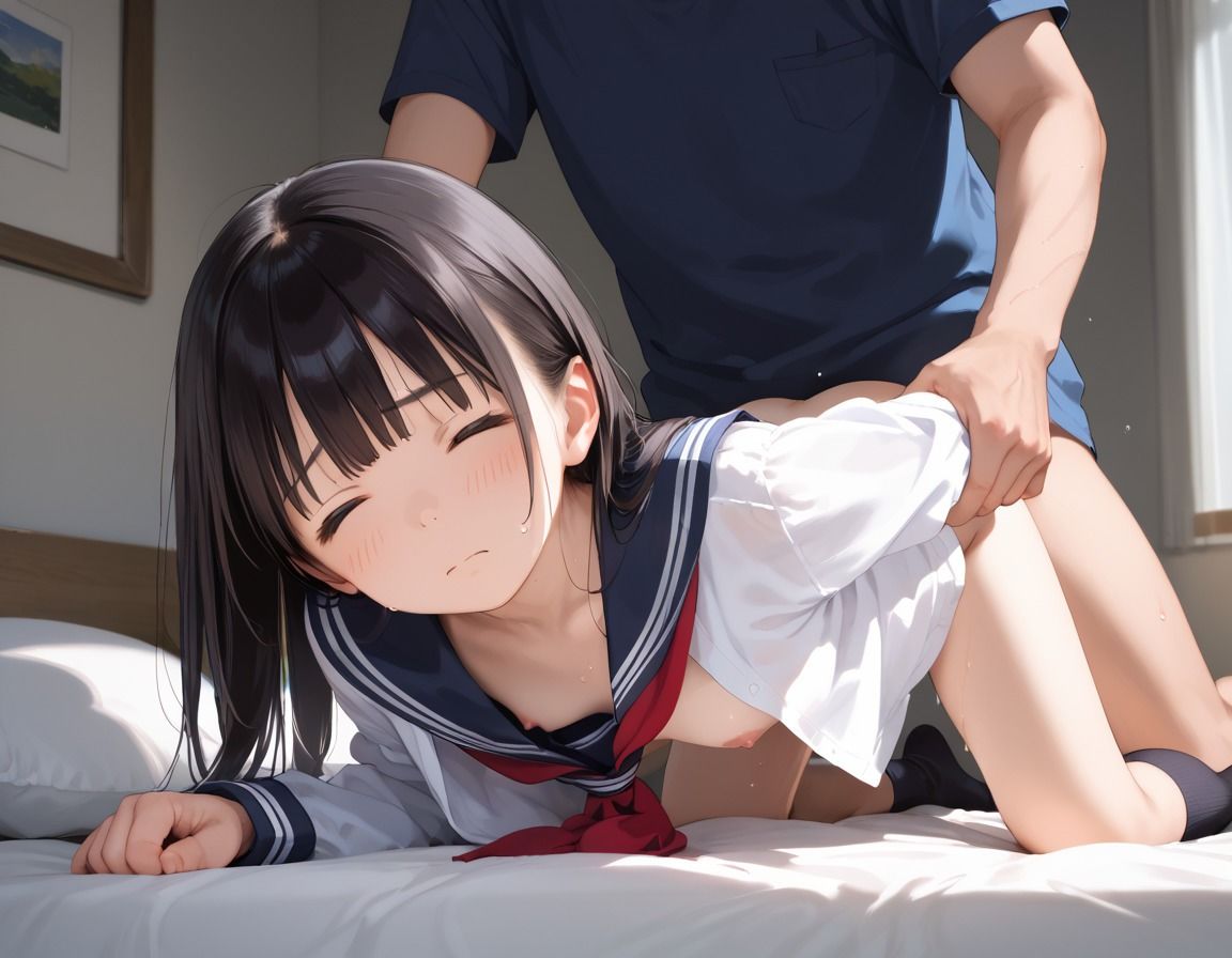 訳ありJ◯と暮らす禁断の同棲性活〜「お礼に・・・」から始まるSEXざんまい〜 - サンプル画像 9