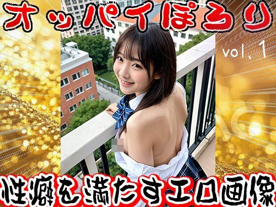 学生服でオッパイぽろり 1 - サンプル画像 9