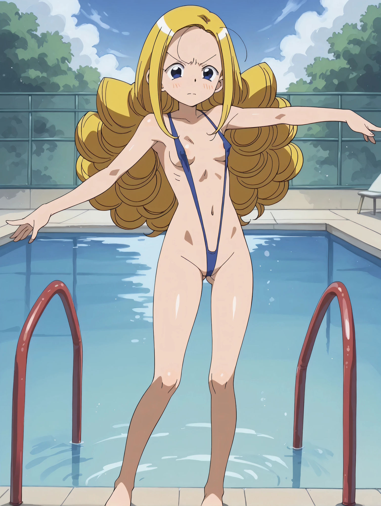 たまきちゃんとプールでエッチ - サンプル画像 6