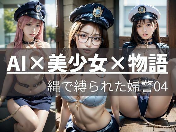【緊縛婦警】囚われた女性警察官 04