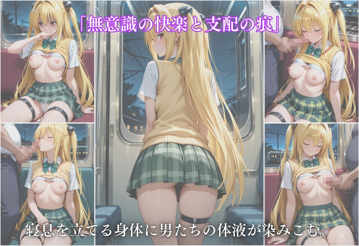 電車痴●『痴●to LOVEる』〜金色の闇編〜 - サンプル画像 4