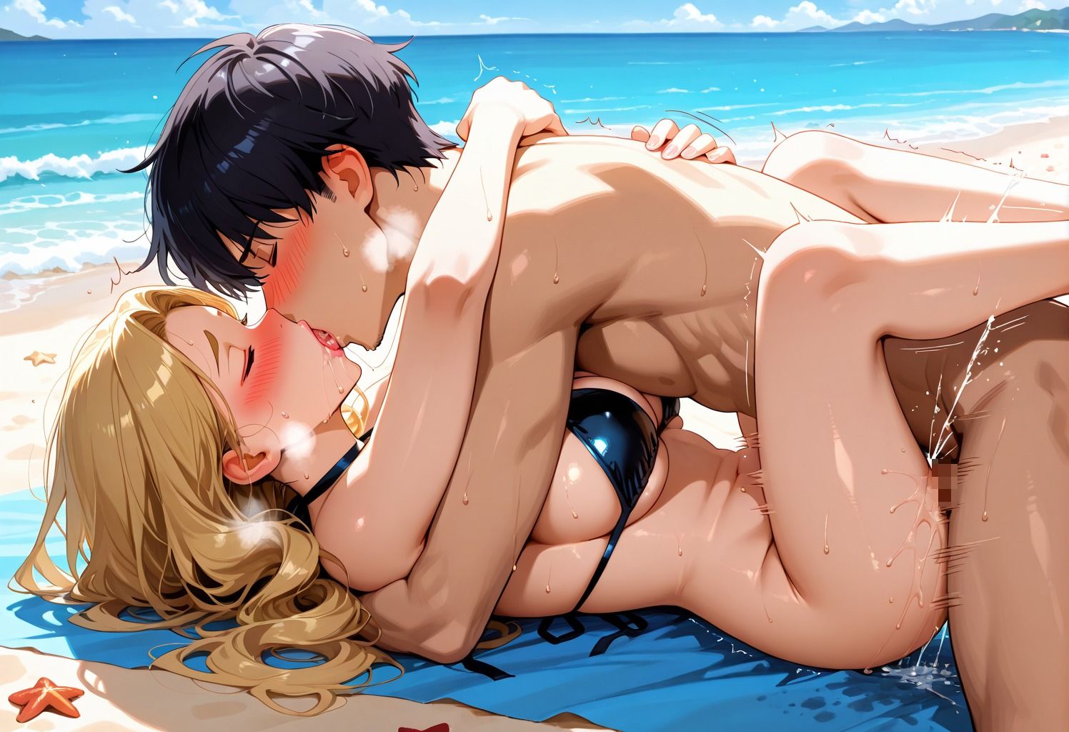 種付けビーチ 〜従順マンコに突かれたい〜 Case.02 - サンプル画像 5