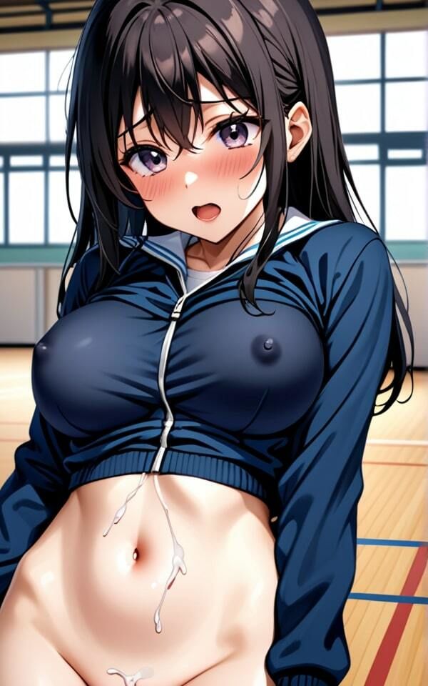 体操服のギャルは発情期？「体育館だけどいいよね！」 - サンプル画像 3