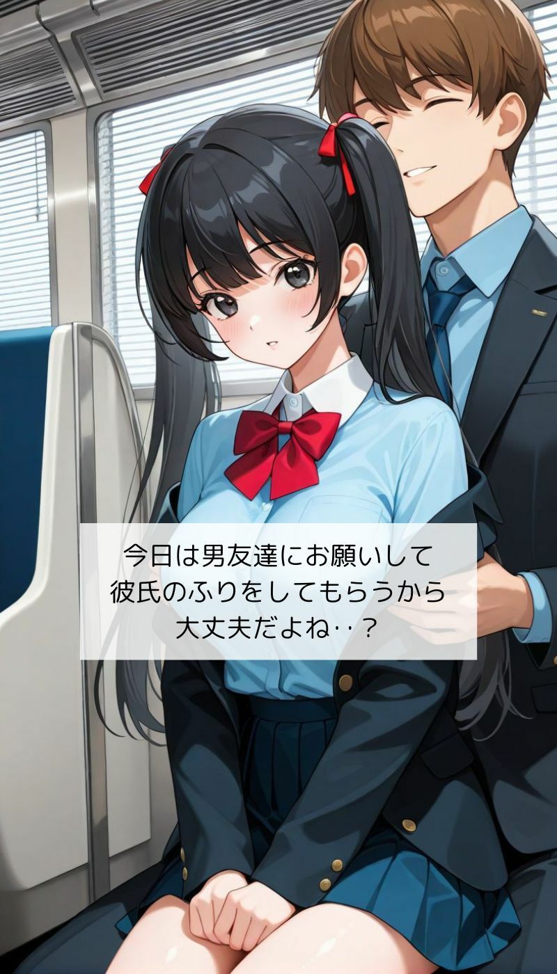 痴●サレ体質娘の日常 - サンプル画像 2