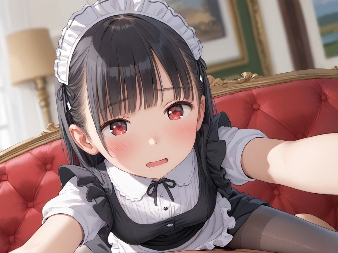 見て  挿れて  つるぺた少女の日常  〜ツンデレメイドちゃんのご奉仕タイム〜 - サンプル画像 4