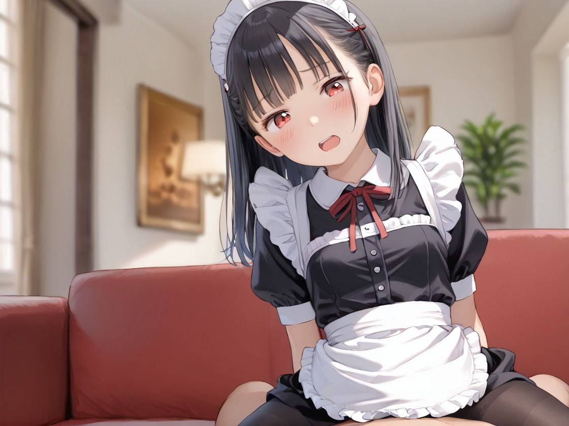 見て  挿れて  つるぺた少女の日常  〜ツンデレメイドちゃんのご奉仕タイム〜 - サンプル画像 5