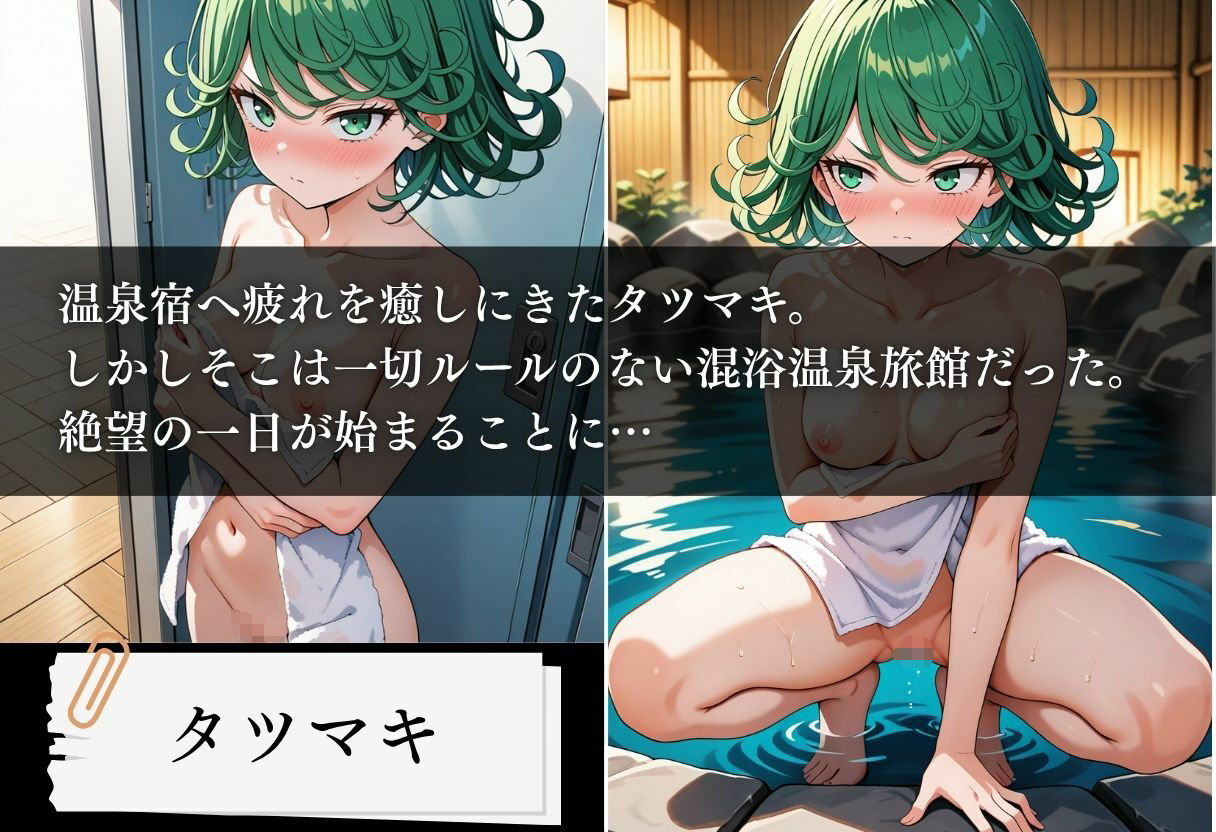 混浴温泉旅館 超能力者の妊娠 〜タツマキ編〜 - サンプル画像 1