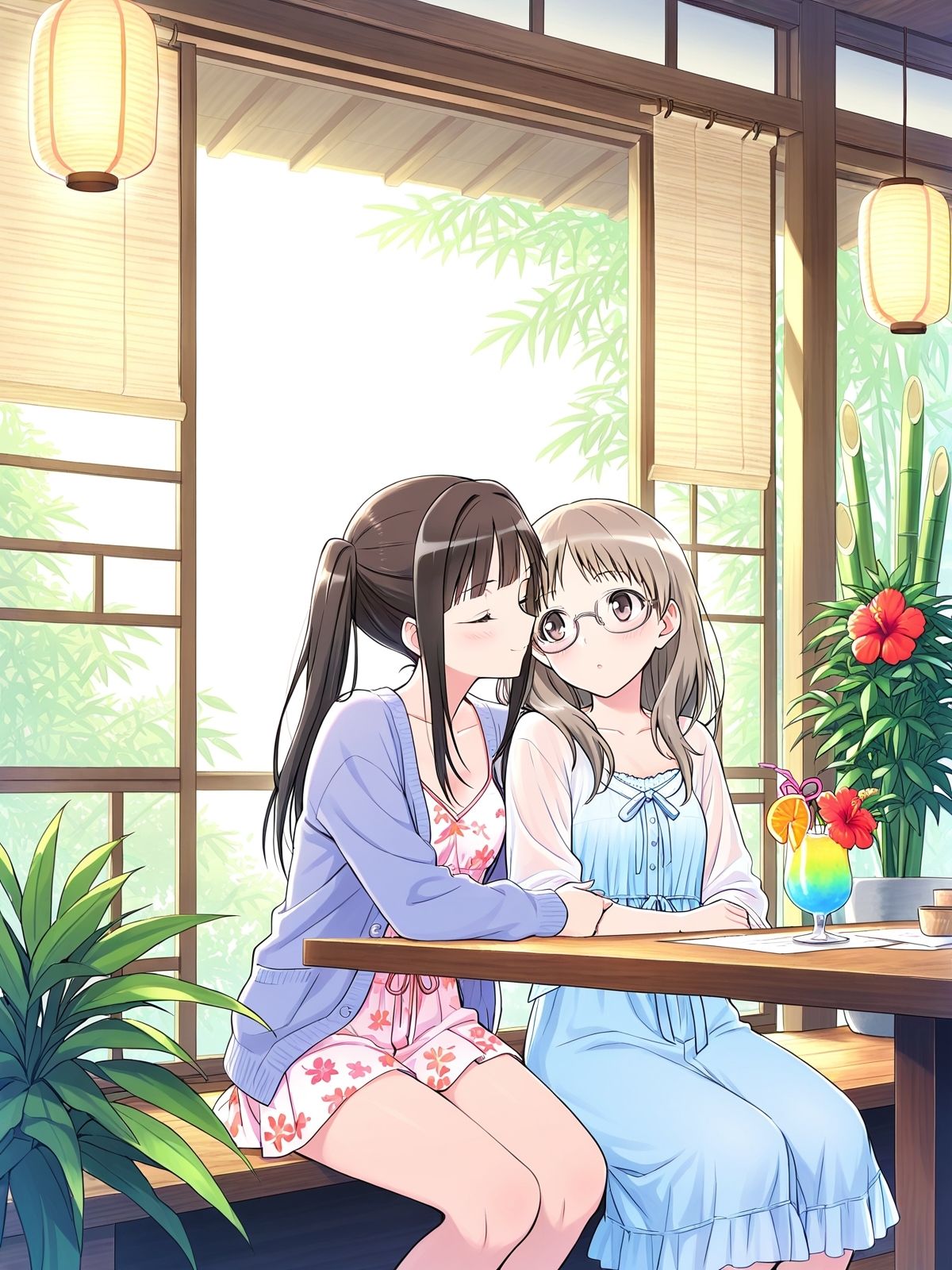 二人は仲良し - サンプル画像 5