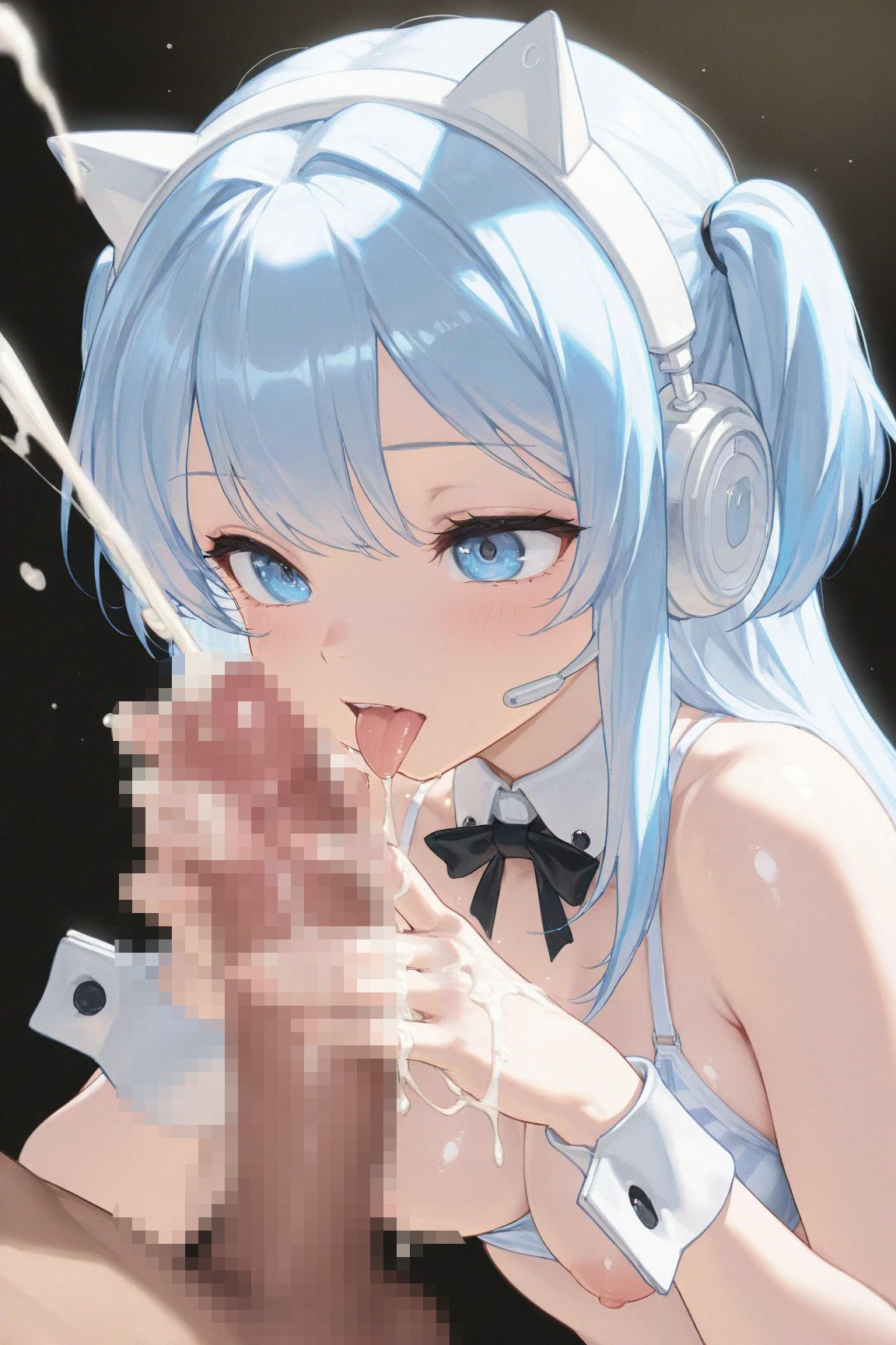 NI〇KE  シ〇ティに大量射精 - サンプル画像 1