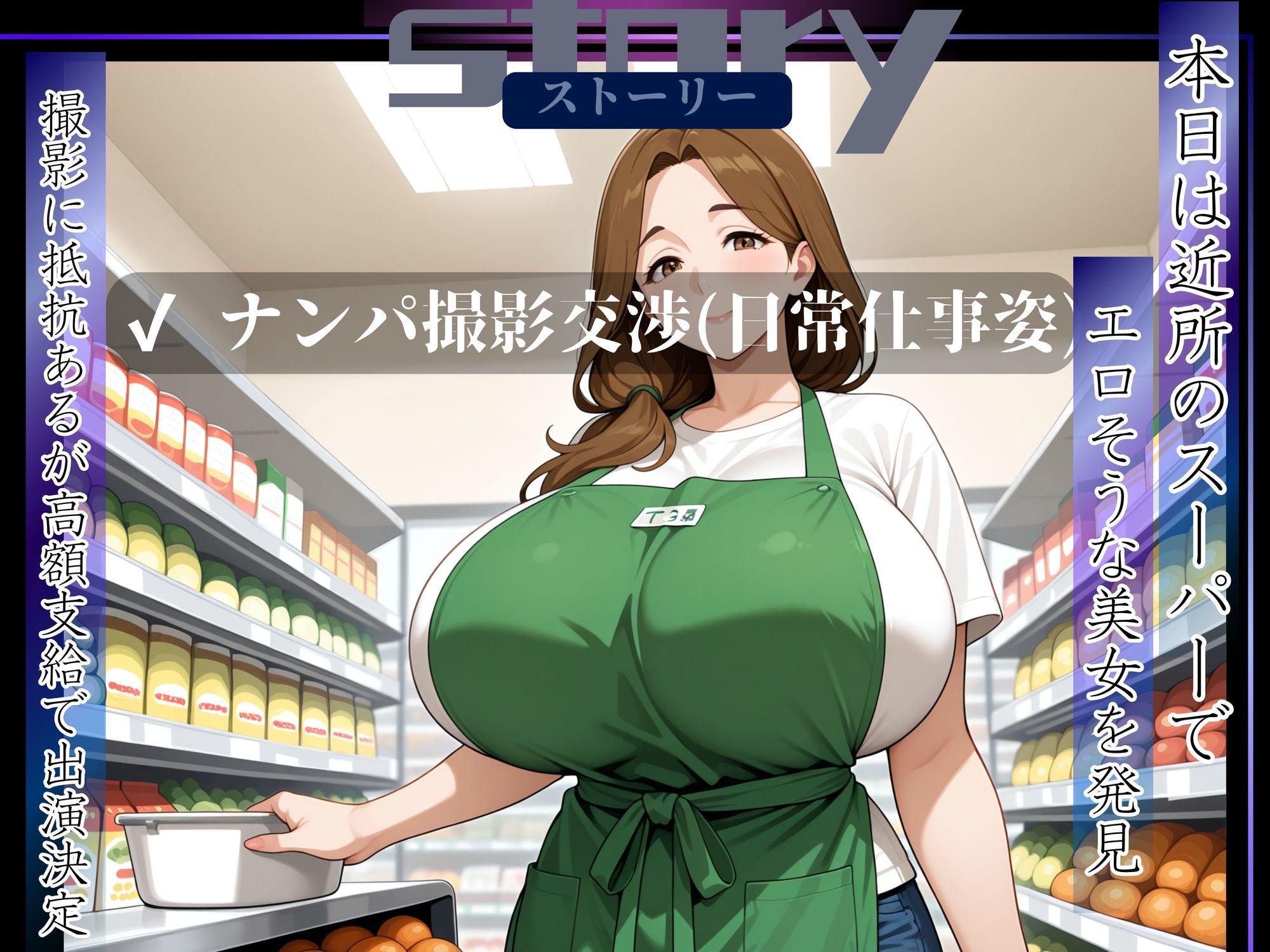 素人部屋肉厚人妻パート主婦 - サンプル画像 4