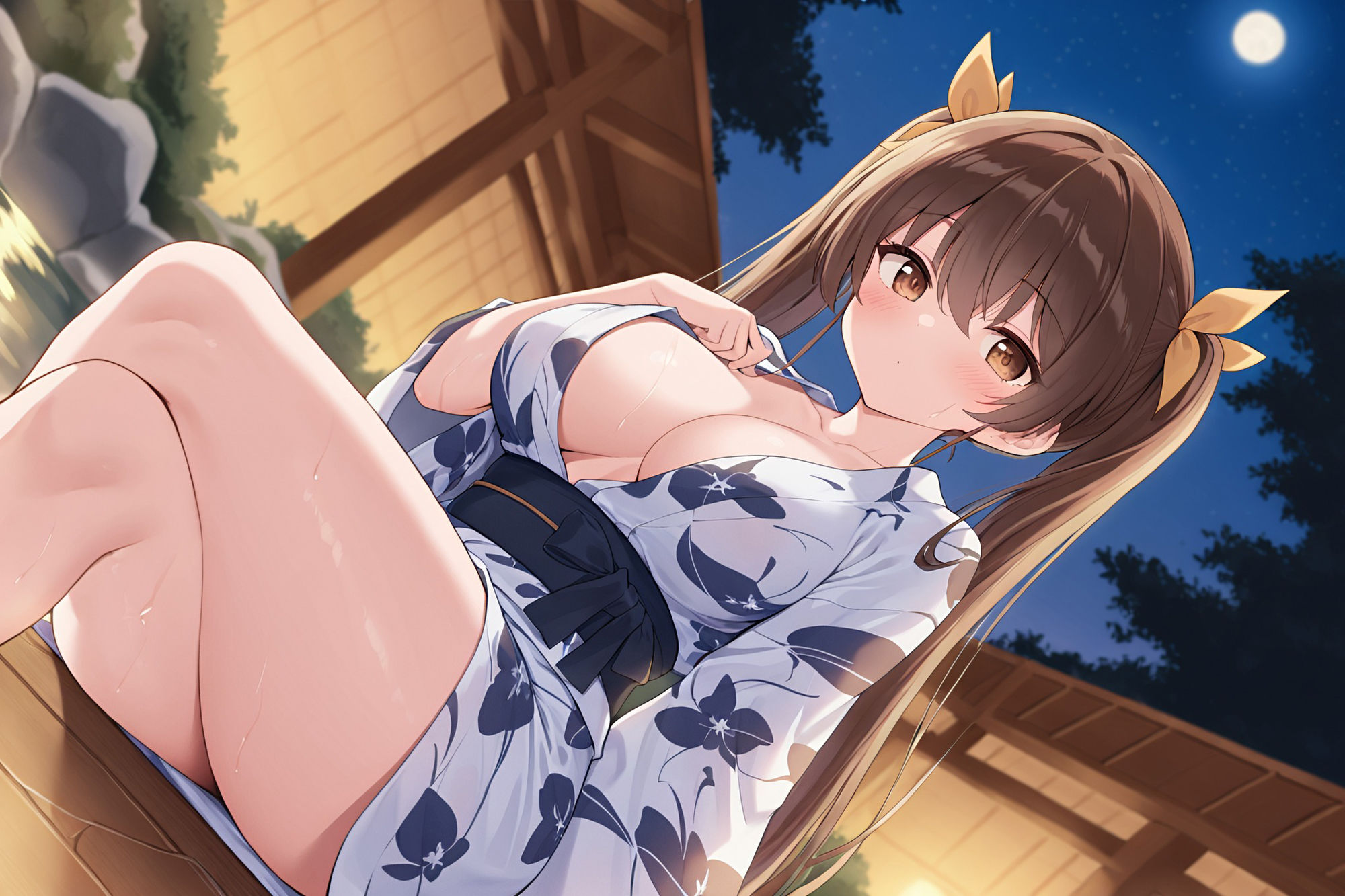 混浴温泉旅館で種付け中出し〜ぶっかけハードセックス〜 - サンプル画像 1