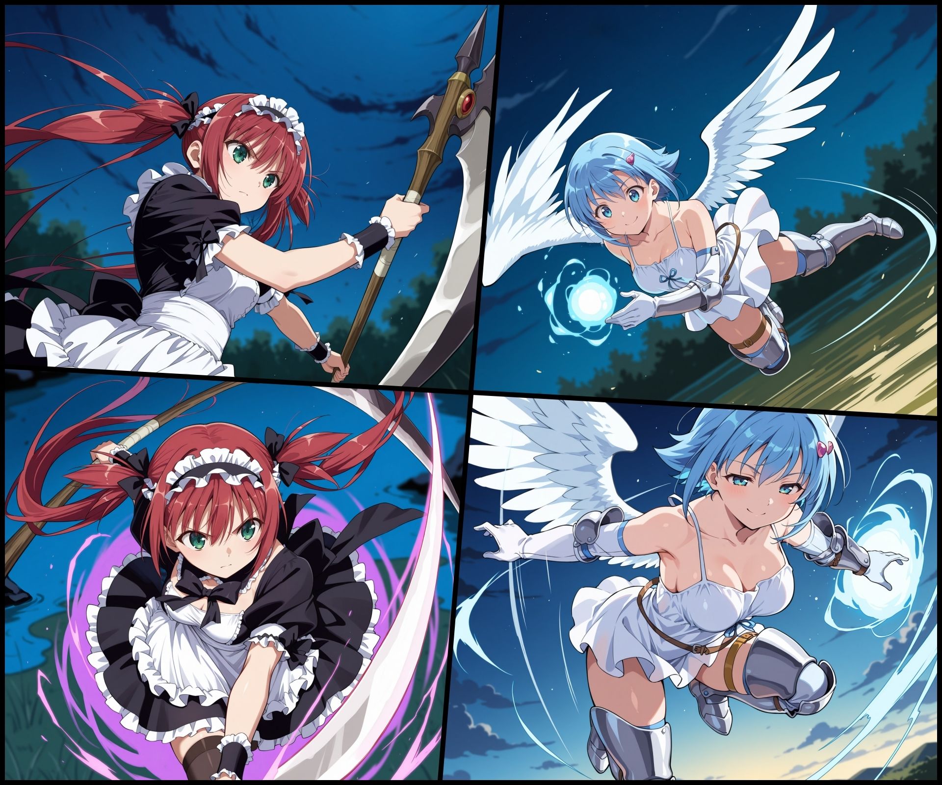 絶望に誘われる冥土 - サンプル画像 1