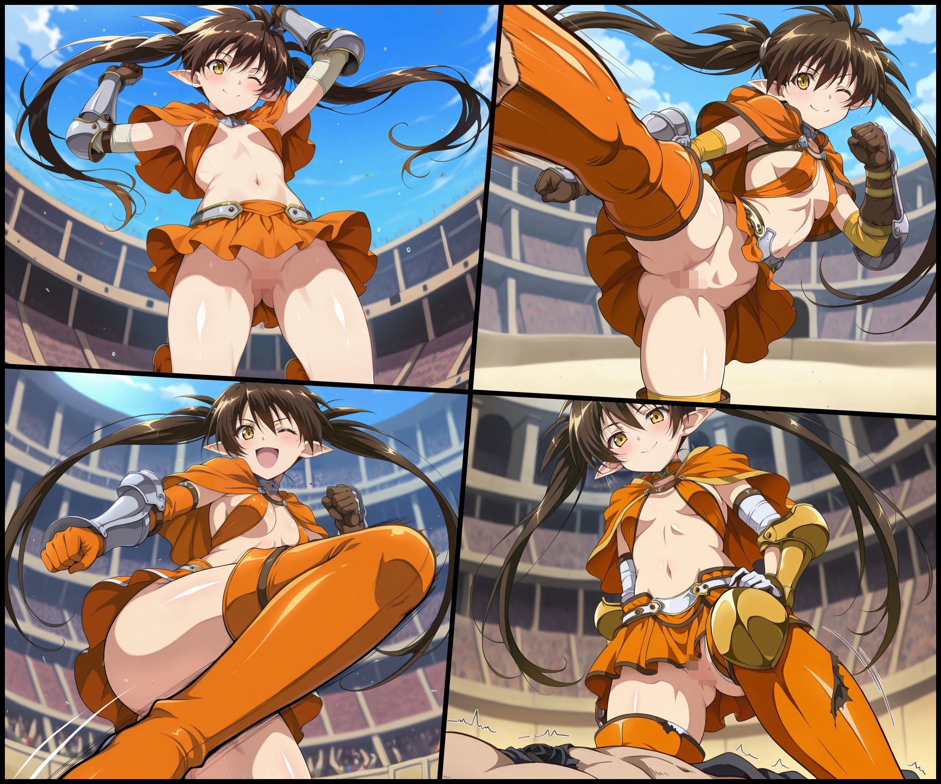 闇闘技場 ノワ編 - サンプル画像 1