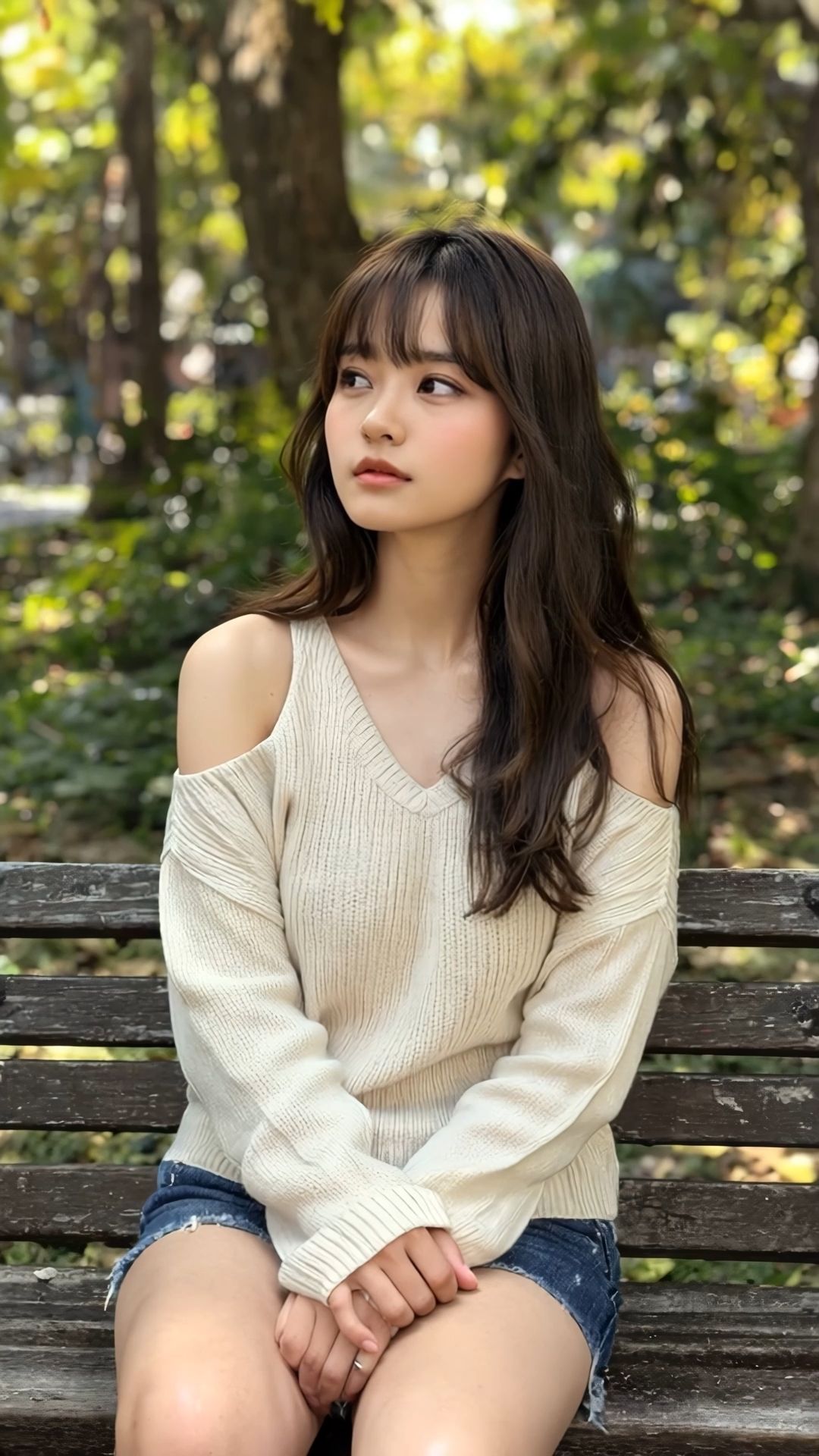 公園美女にぶっかけてみた - サンプル画像 4