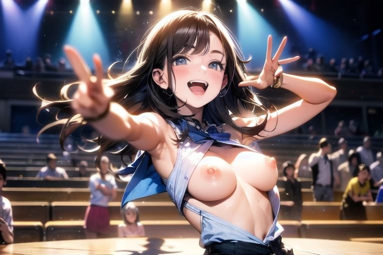 ストリップショーをする女の子達！1 - サンプル画像 1