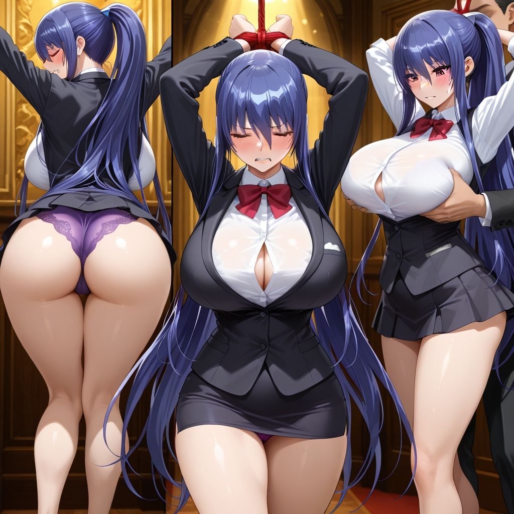 フェチコレVol.126 敗北して捕らえられ吊り上げ拘束されて弄ばれる対魔忍・秋山凜子（コスプレ編）【枚数250枚】 - サンプル画像 7