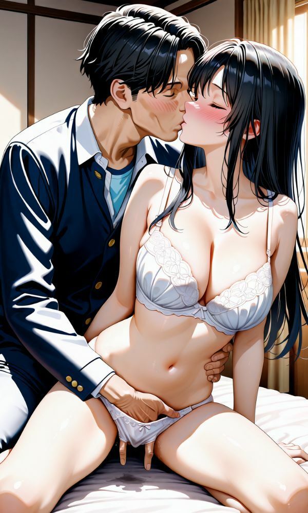 爆乳学園の生徒はきもおじの肉便器 - サンプル画像 2