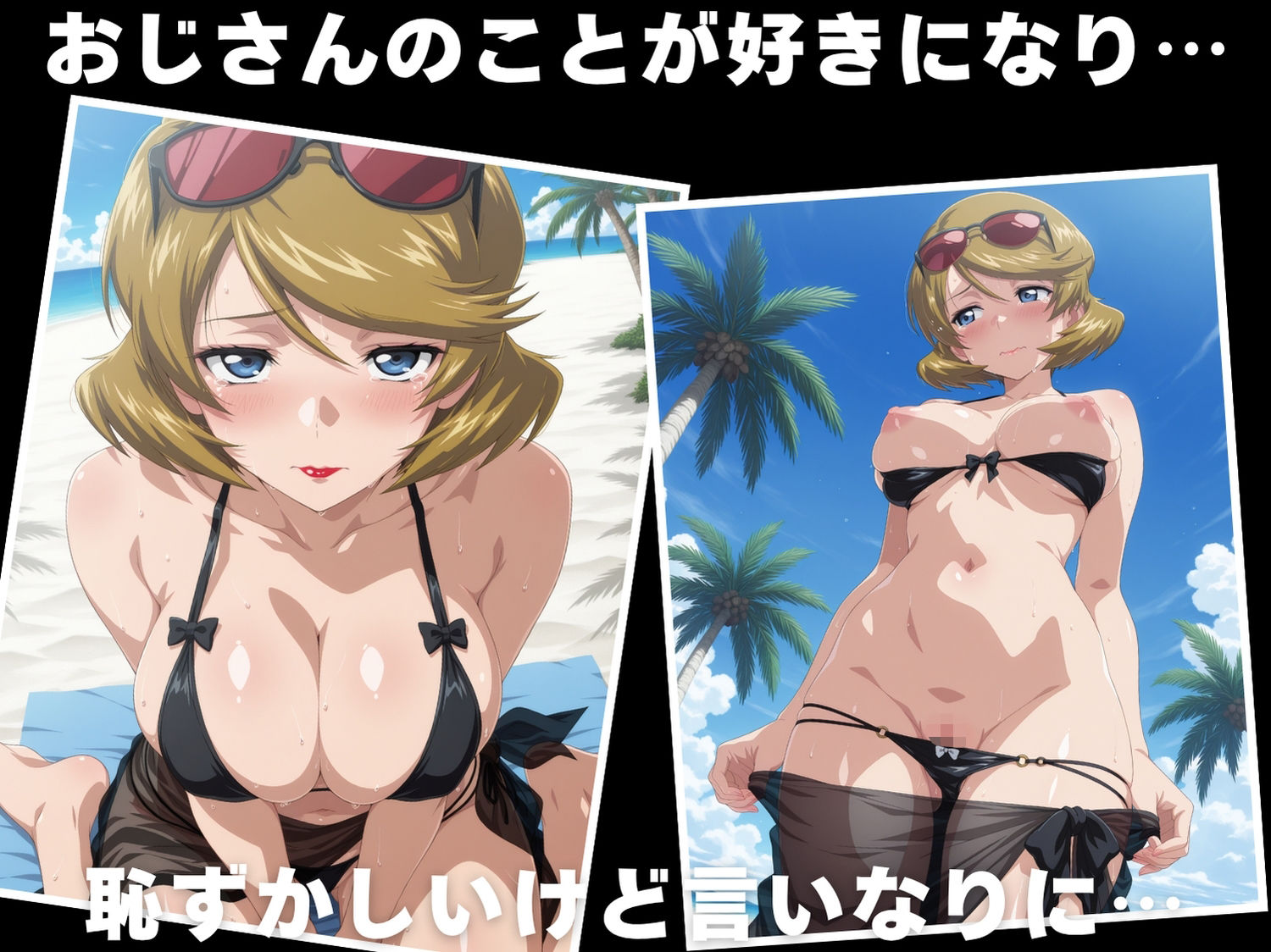 【催◯・水着・妊娠】タ●ア・グラデ●ス - サンプル画像 3