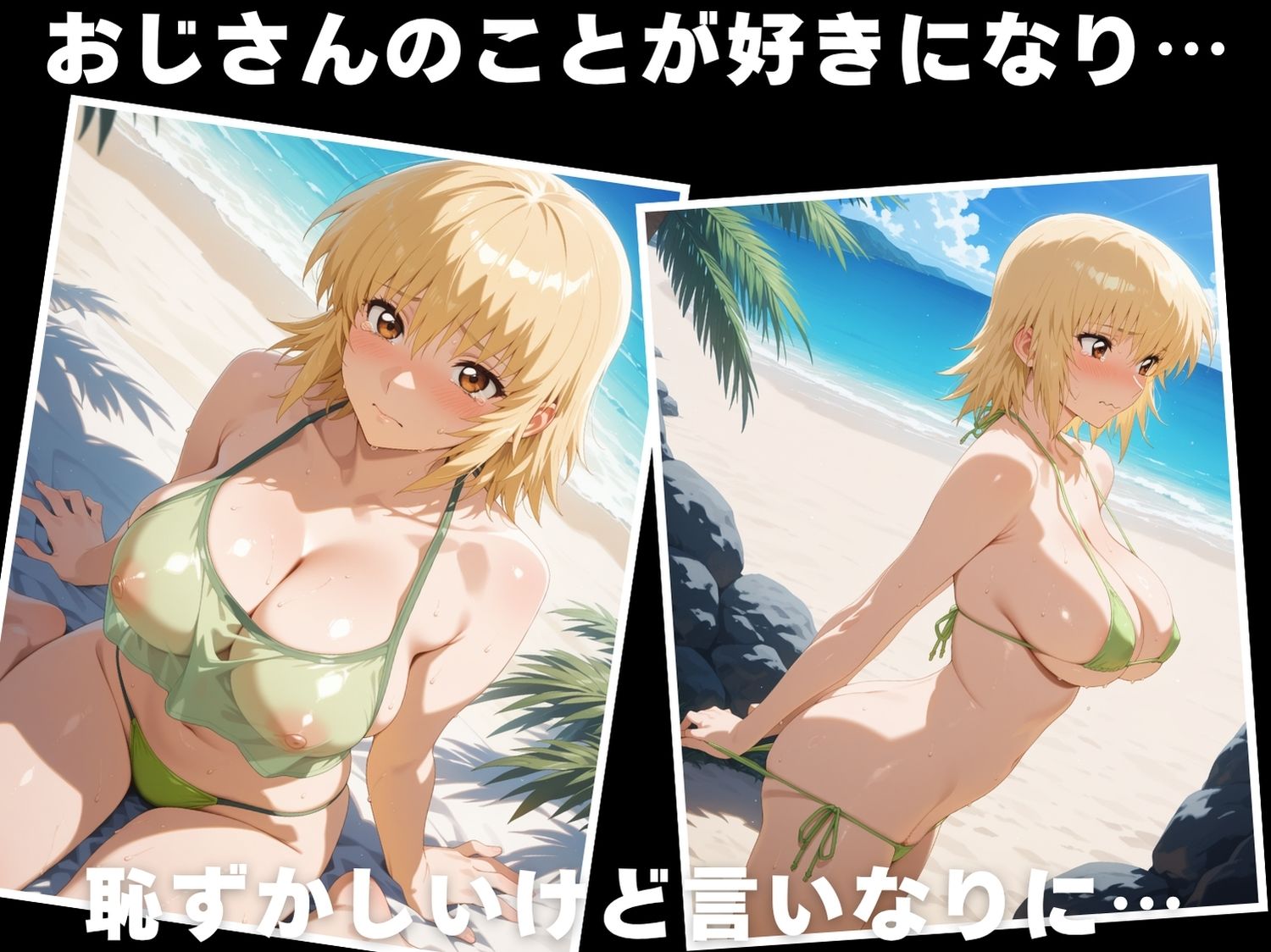 【催◯・水着・妊娠】カガリ・ユ●・ア●ハ - サンプル画像 3