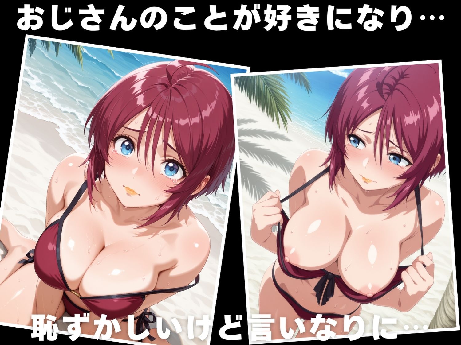 【催◯・水着・妊娠】ルナマ●ア・ホ●ク - サンプル画像 3