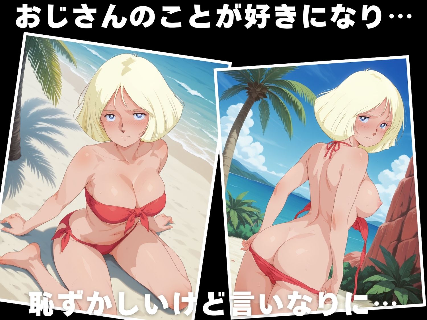 【催◯・水着・妊娠】セ●ラ・マ● - サンプル画像 3