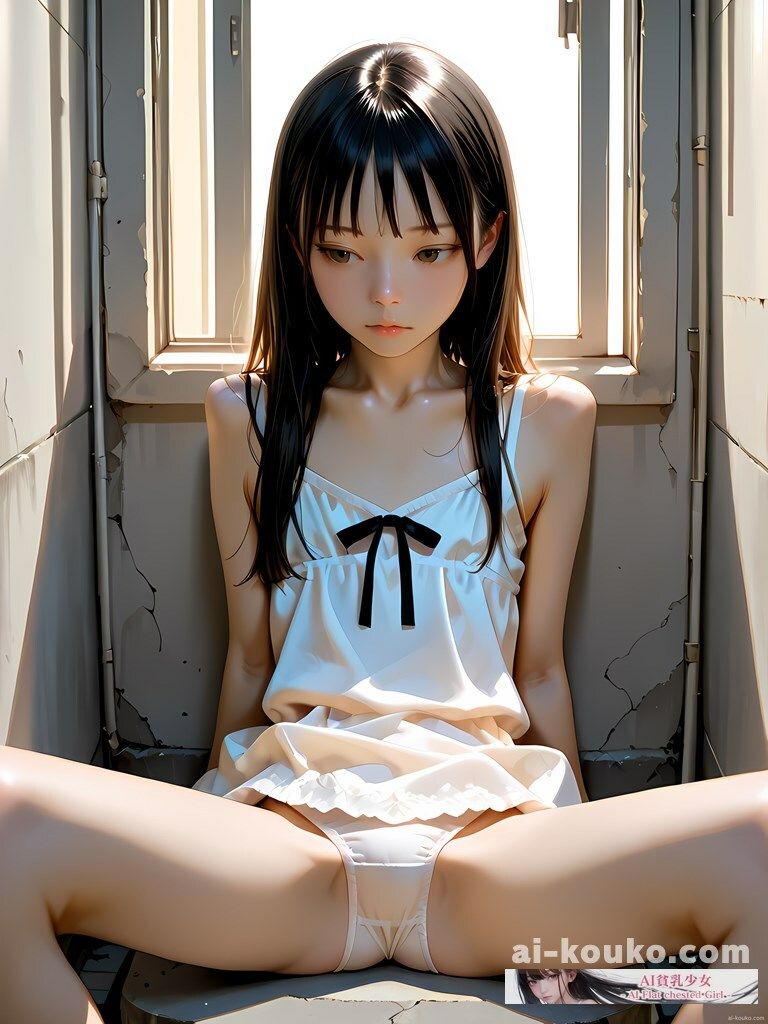 AI貧乳少女 南あきら写真集「コンクリート少女」 - サンプル画像 7