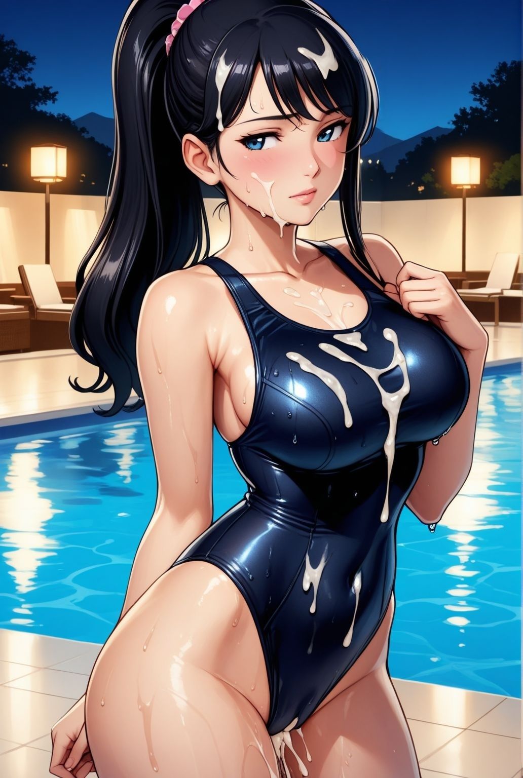 しっとり濡れる人妻熟女  水泳教室で妖艶に堕ちて - サンプル画像 10