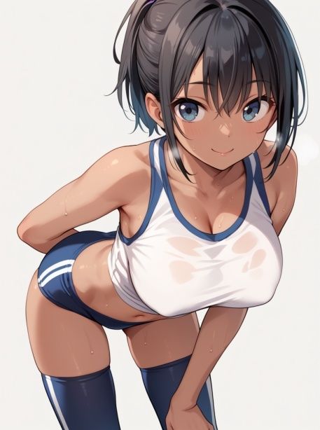 陸上少女に無理矢理セックスしたら簡単に快楽堕ちした - サンプル画像 1