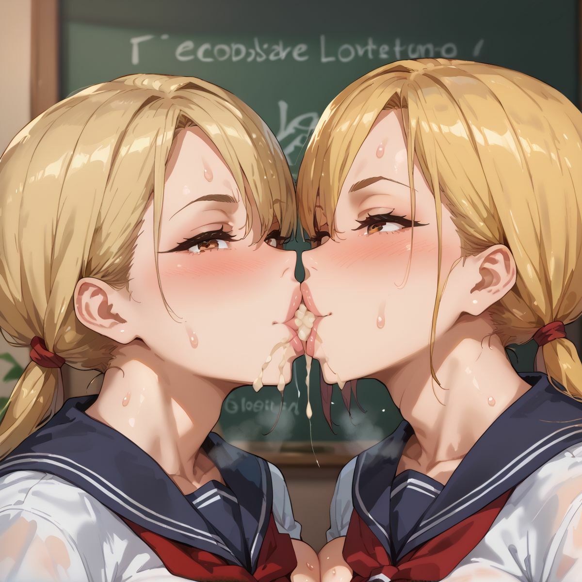 年頃の爆乳JKは精子が大好き6 - サンプル画像 5