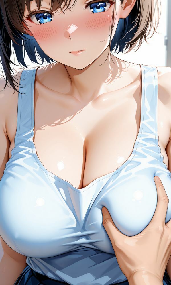 〜爆乳学園〜  エロ女子校生  秘密の誘惑 - サンプル画像 2