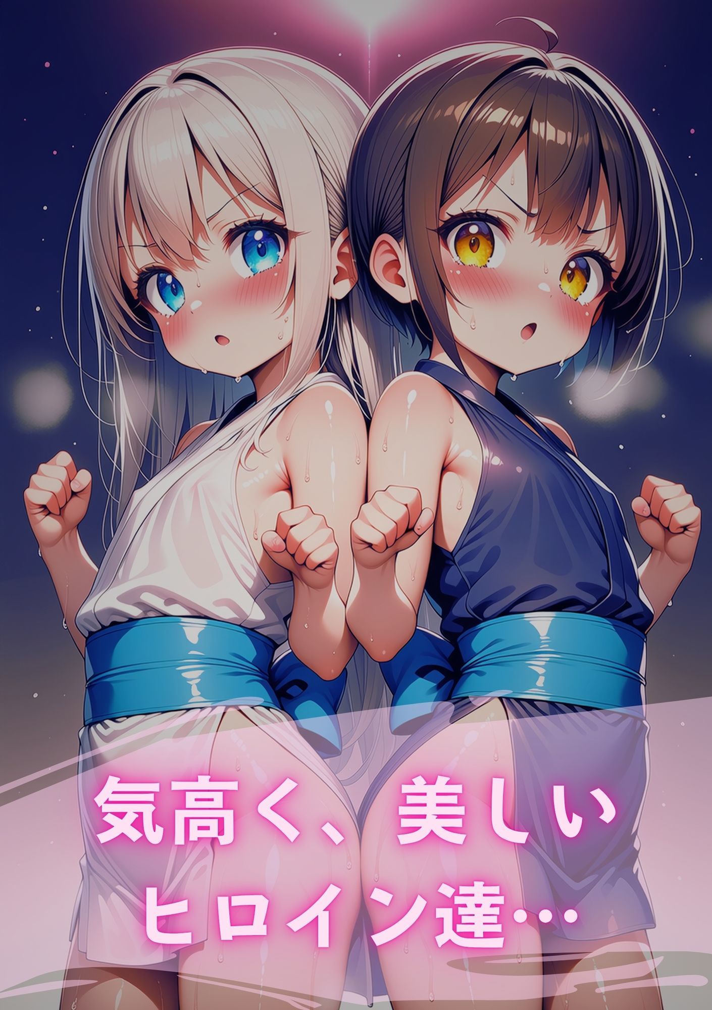 テンタクソロジー  Act10:くのいち共闘編（フブキ・コテツ） - サンプル画像 1