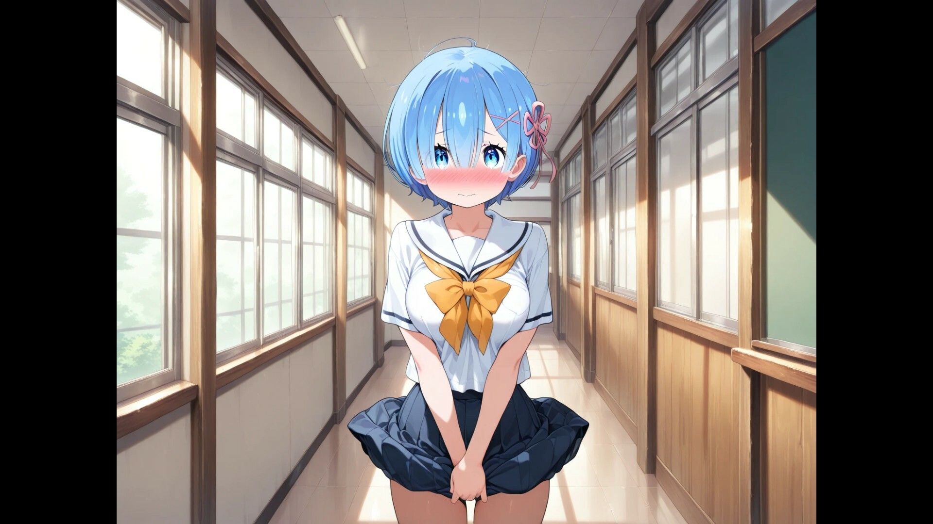 レ〇と学校の保健室でラブラブHからの家でもラブラブHイラスト集 - サンプル画像 1