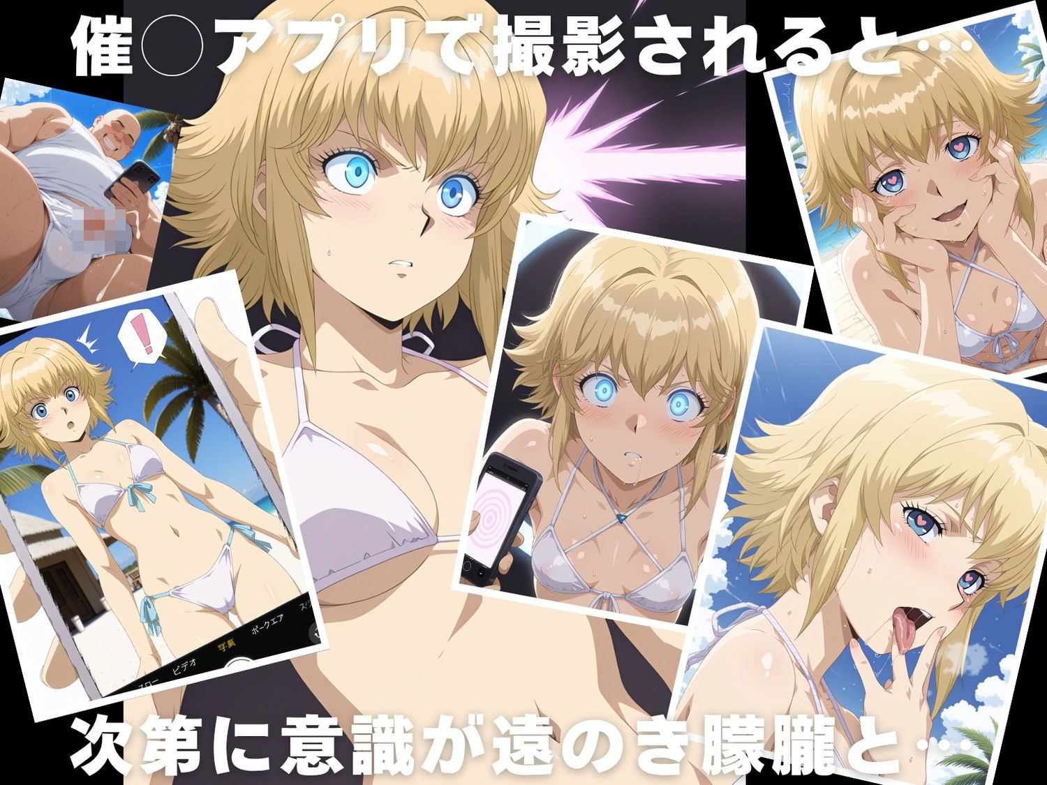 【催◯・水着・妊娠】リ●ア・フロ●ベール - サンプル画像 2