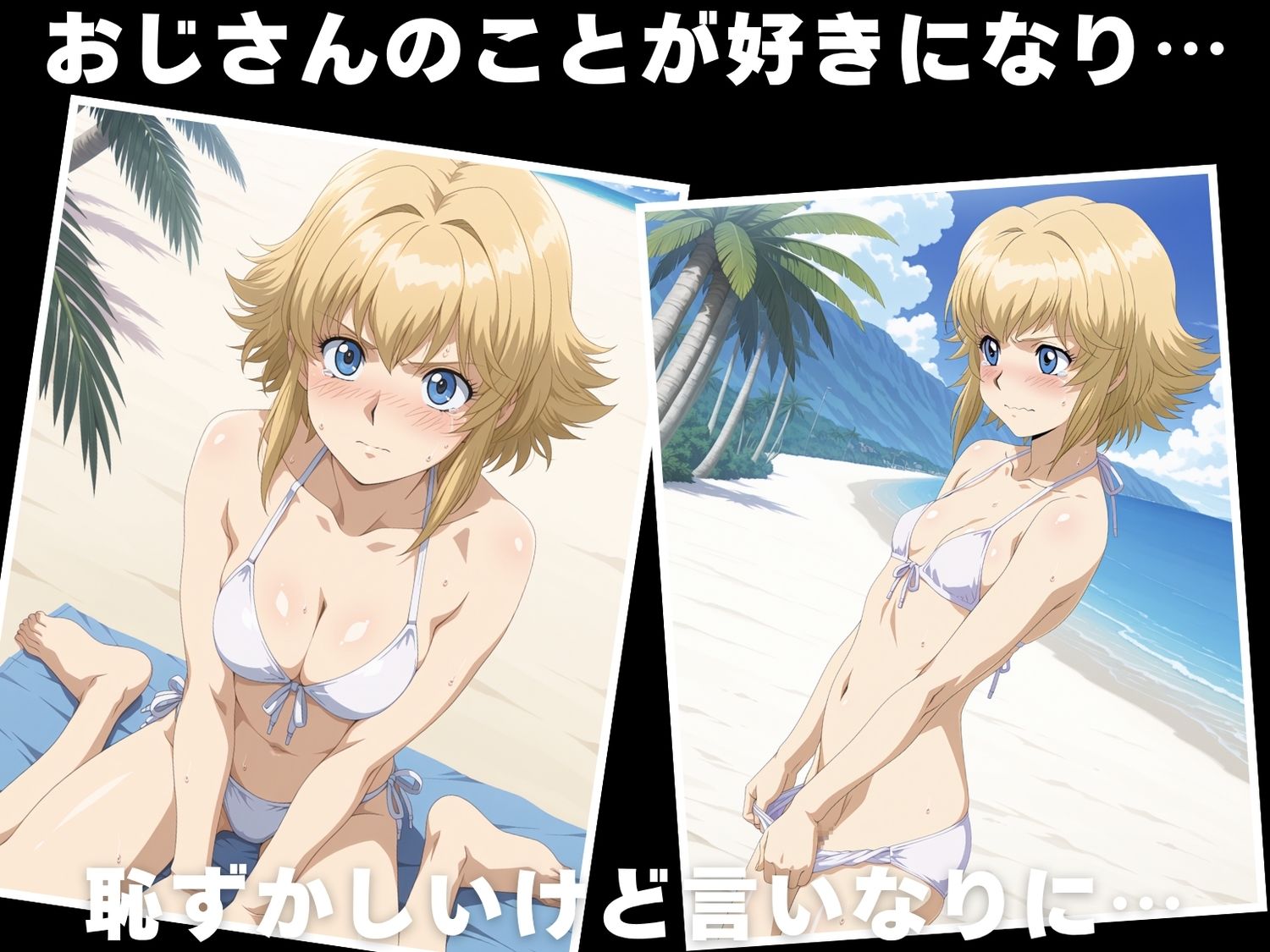 【催◯・水着・妊娠】リ●ア・フロ●ベール - サンプル画像 3