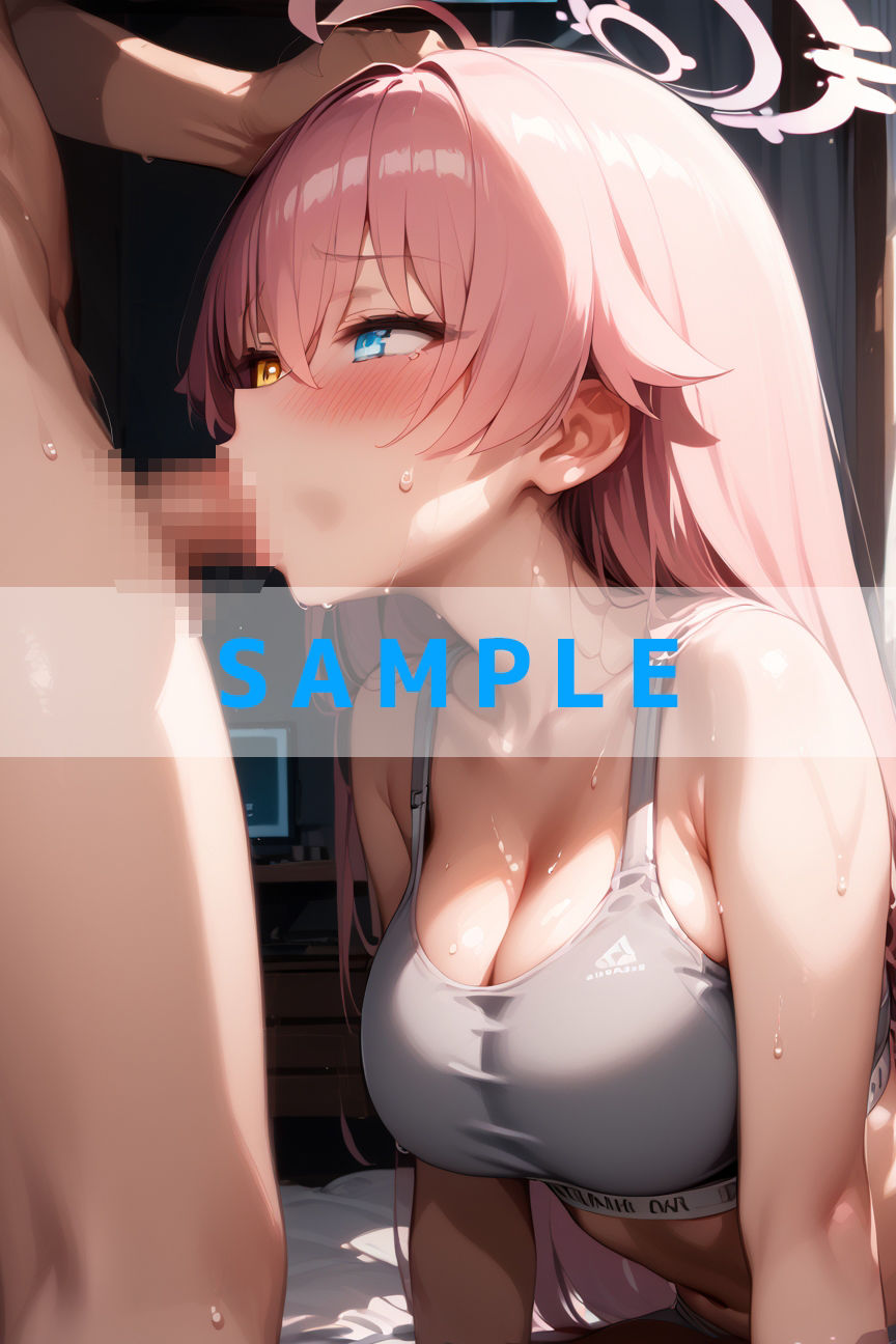 汗だくスポブラえっち ブルー〇ーカイブVer - サンプル画像 5