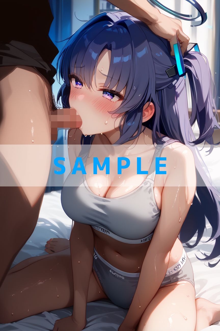 汗だくスポブラえっち ブルー〇ーカイブVer - サンプル画像 6