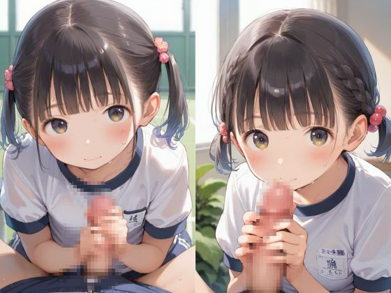 いつでもヌイてくれる都合のいいおち〇ぽ吸引生徒たち - サンプル画像 1