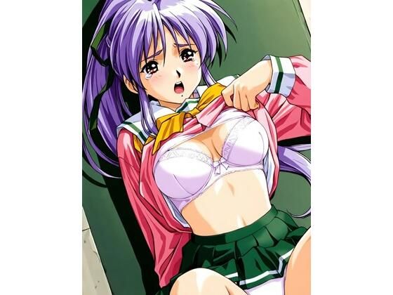 美少女アニメ風 高部絵里 服やパンティを無理やり脱がされて＋パンモロやオナニー集