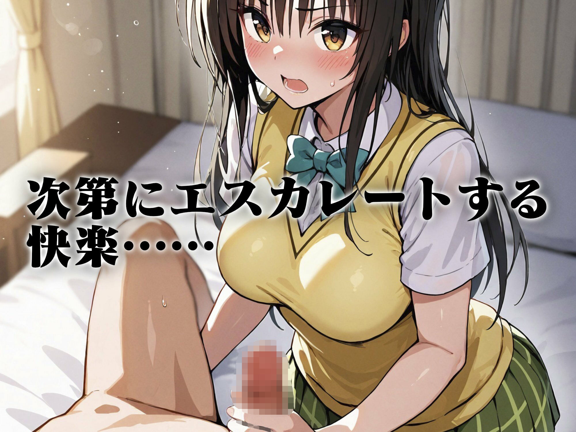 ヒロイン即えっち 古●川唯 制服編 - サンプル画像 4