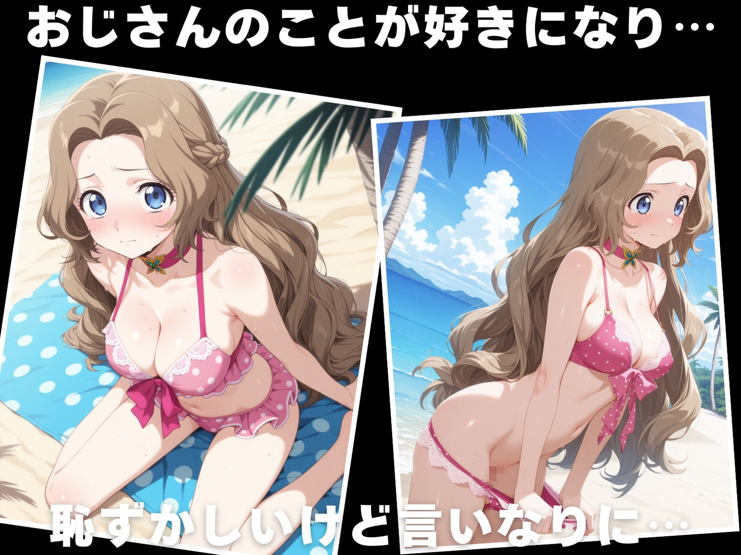 【催◯・水着・妊娠】ナ●リー・ランペルージ - サンプル画像 3